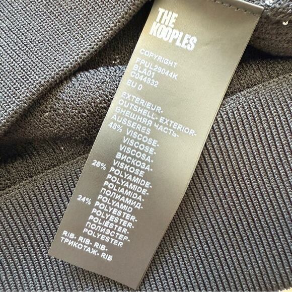 NWT!!! The Kooples women sweatshirt with sequins size 0 or S Retail 425$ - Picture 7 of 11